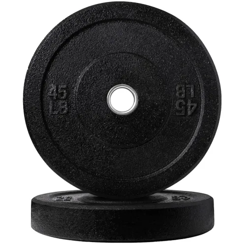 45lb crumb rubber plate pair